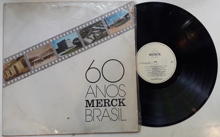 60 ANOS MERCK BRASIL, LP de vinil, ano de lançamento 19