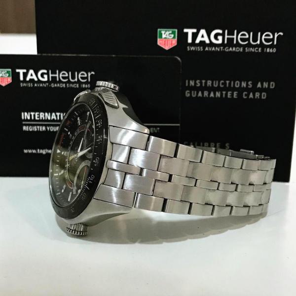 Tag Heuer. Modelo SLR Mercedes Calibre S caixa e pulse