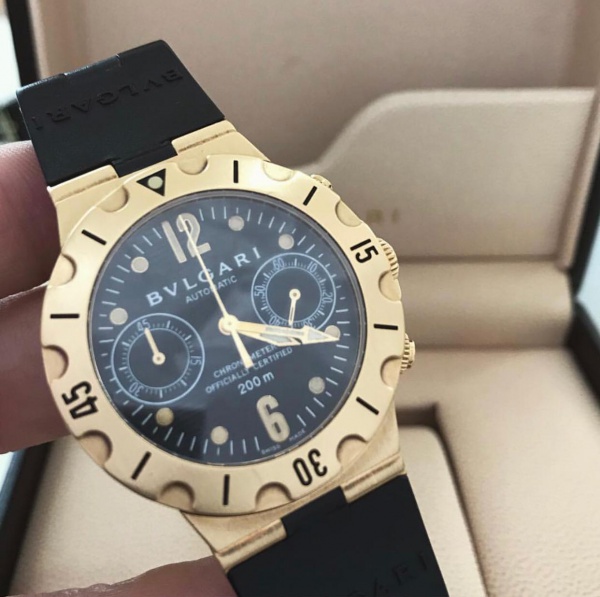 relogio bvlgari scuba