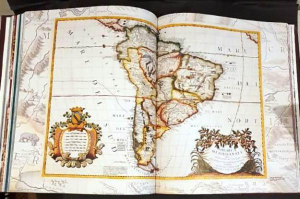 O Tesouro Dos Mapas: A Cartografia na Formacao do Brazil/The Treasure of  the Maps: Cartographic Images of the… by Paulo Miceli - Hardcover - 2002 