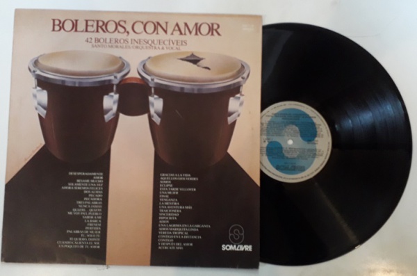 CD SANTO MORALES - BOLEROS CON AMOR - VOL. 1