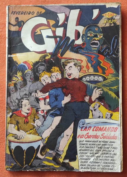 Gibi Raphael Gibi Mensal n. 68a, Ago/46 de O Globo, Excelente, lomba