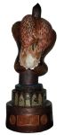 FRANCISCO BRENNAND. "Gula". Escultura de cerâmica vitrificada. Assinada e datada 91. Alt. 120 cm