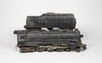 Conjunto Lionel Locomotiva 2055+tender 204 Lionel Lines.a)  Locomotivab)  Vagão carvão