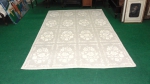 Tapete Alfombra, espanhol em algodão, feito a mão, medindo 1,90 x 2,75 =  5,22 m2