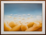 PIETRINA CHECCACCI."Nas nuvens", acrílico a/tela, 70 x 90 cm. Assinado e datado no cie, 1997.