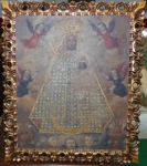 CUSQUENHO. "Nossa Senhora", óleo s/tela, 95 x 78 cm.