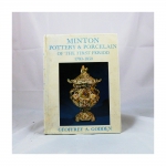 LIVRO: Minton - "Pottery & Porcelain of the First Period 1973/1850", Geoffrey A. Golden, W & J Mackay Ltd, Chatam, Great Britain, 1978, com 12 ilustrações coloridas e 161 p.b.,167p. (No estado)