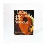 LIVRO: "Histoire Universelle de la Musique", Tome 1, Editions du Seuil, 1978, com ilustrações coloridas e p.b., 629p. (No estado)