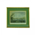 Antiga gravura " Passage of the douro", 29 x 39 cm. Muito bem emoldurada, 45 x 55 cm.