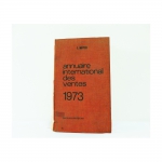 E. MAYER - "Annuaire International des ventes 1973"