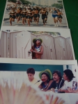 LOTE COM 2 FOTOS   - " FORUM GLOBAL 1992 E 1 DE CORRIDA INDIGENA EM COPACABANA 1996 "