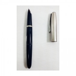 Uma caneta tinteiro PARKER 21 na cor azul marinho - apesenta marcas de uso.