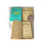 Lote com três livros, sendo: AFONSO COSTA - "O Parnaso Brasileiro"; P.D.OUSPENSKY - "O quarto caminho"  e ANTOINE DE ST. EXUPERY - "O Pequeno Príncipe"