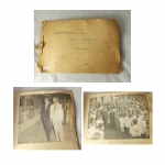 Álbum com o registro fotográfico da visita do presidente do IBGE ao R.G.Sul, sem referência de data