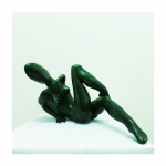 OXANA."WYLA 2 ". Escultura de bronze patinado. Medidas 20 x 47 cm