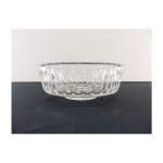 Bowl em grosso cristal (bicado imperceptível na base e borada). Alt. 7 cm  Diâm.20 cm