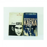 DOIS LIVROS: MAX BROD - "Franz Kafka"; RUY ALVES JORGE - "Interpretação de Kafka". (No estado)