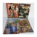 CATALOGO. Lote com 4 catálogos da TNT Escritório de Arte - Ano 2008 (no estado)