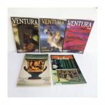REVISTA. Lote contendo  5 revistas : Ventura Ano 1990, 1991, 1992 e 2003 e Connaissance des Arts -1992 ( no estado)