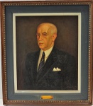 DIMITRI ISMAILOVITCH - "Dr. Antonio Carlos R. de Andrada 1924-1946", OST, assinado 1948 CID, med. 65 x 55 cm, com moldura 88 x 77 cm. Patrimônio 20108. Estado de conservação bom