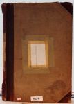 Livro de registro de Segurados 1929/1930, med. 55 x 40 cm. Estado de conservação razoável