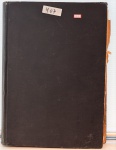 Livro de Propagandas Institucionais, med. 51 x 38 cm. Estado de conservação razoável
