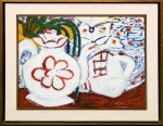 HELENICE DORNELLES. "Niteroi", óleo s/tela, 60 x 74 cm. Assinado e datado, 1996.