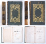Livro - JOSÉ DE ALENCAR - Martiniano de Alencar, José (1829-1877) - "Guarany", Romance Brasileiro, B.L. Garnier, 2 tomos, segunda ed. revista pelo autor, vol. I 363 pag., vol. II 332 pag.