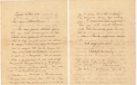 Carta de Rodrigo Otávio (contista, cronista e memorialista) a Alberto Faria, datada de 9/2/1918 "falando da satisfação de vê-lo candidato à ABL"...