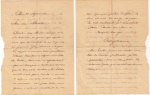 Carta de Rodrigo Otávio (contista, cronista e memorialista) a Alberto Faria datada de 10/8/1918 "agradecendo o envio de um exemplar de "Aérides"...