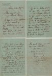 Carta de Luiz Guimarães Filho (diplomata,poeta e cronista) a Alberto Faria, datada de 6/8, "agradecendo o envio de um exemplar de "Aérides"...