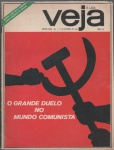 Revista Veja Nº 1. Editora Abril, 11 de Setembro de 1968, 136 pp. 27 x 21 cm. em muito bom estado.