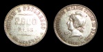Moeda de prata de 2000 Reis, XX gramas, ano 1911