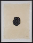 Antonio Dias. "Meteoro", lithografia em papel fibra de banana, tiragem 22/60, 70 x 50 cm. Assinado e datado, 2013. Emoldurado, 86 x 66 cm