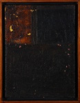 MIRA SCHENDEL. "Abstrato", óleo s/tela, 40 x 29 cm. Emoldurado, 45 x 34 cm.