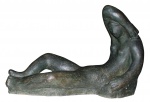 Bruno Giorgi . "Deondina".Escultura de bronze patinado. Medidas 59 x 93 cm