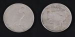 Moeda de prata Norte Americana ONE DOLLAR de 1922, com 37 mm, peso 26,7 gr.