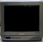 Televisor marca PANASONIC TC 14A10, 14 polegadas. Funcionando. No estado.