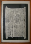 Daniel Senise - PA, ano 2006, litografia assinada em moldura, med. 73 x 50 cm