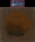 JOSE BECHARA. "Sem Título", óleo s/tela, 30 x 30 cm. Sem moldura.