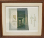 JOSE MARIA DIAS DA CRUZ. "O Lampião", óleo s/tela, 50 x 60 cm. Assinado e datado no verso, março,81.