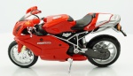 MAISTO. Ducati "999 Testastretra", medindo 12 cm.