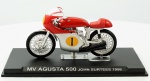 MV Agusta  "500 John Surtees 1956" # 1, medindo 9 cm.