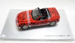 A.R.PENCK.  Miniatura . Art Car BMW Z1, 1991. Assinado.  Acompanha caixa expositora em acrílico. Medindo 20 cm.