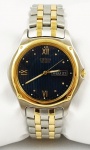 Relógio Citizen 697971 , 5500-R10109, caixa 36mm e pulseira em aço com detalhes em dourado, em perfeito estado.