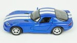Maisto Dodge Viper GTS, 1/39, 1998. Acondicionado em caixa de acrílico.