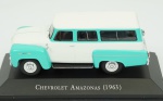 Chevrolet Amazonas, 1963. Acondicionado em caixa de acrílico.Comprimento 12 cm.