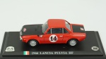 Lancia Fulvia HF, 1966. Acondicionado em caixa de acrílico.Comprimento 9 cm.