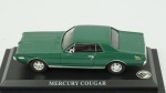 Mercury Cougar. Acondicionado em caixa de acrílico.Comprimento 10 cm.